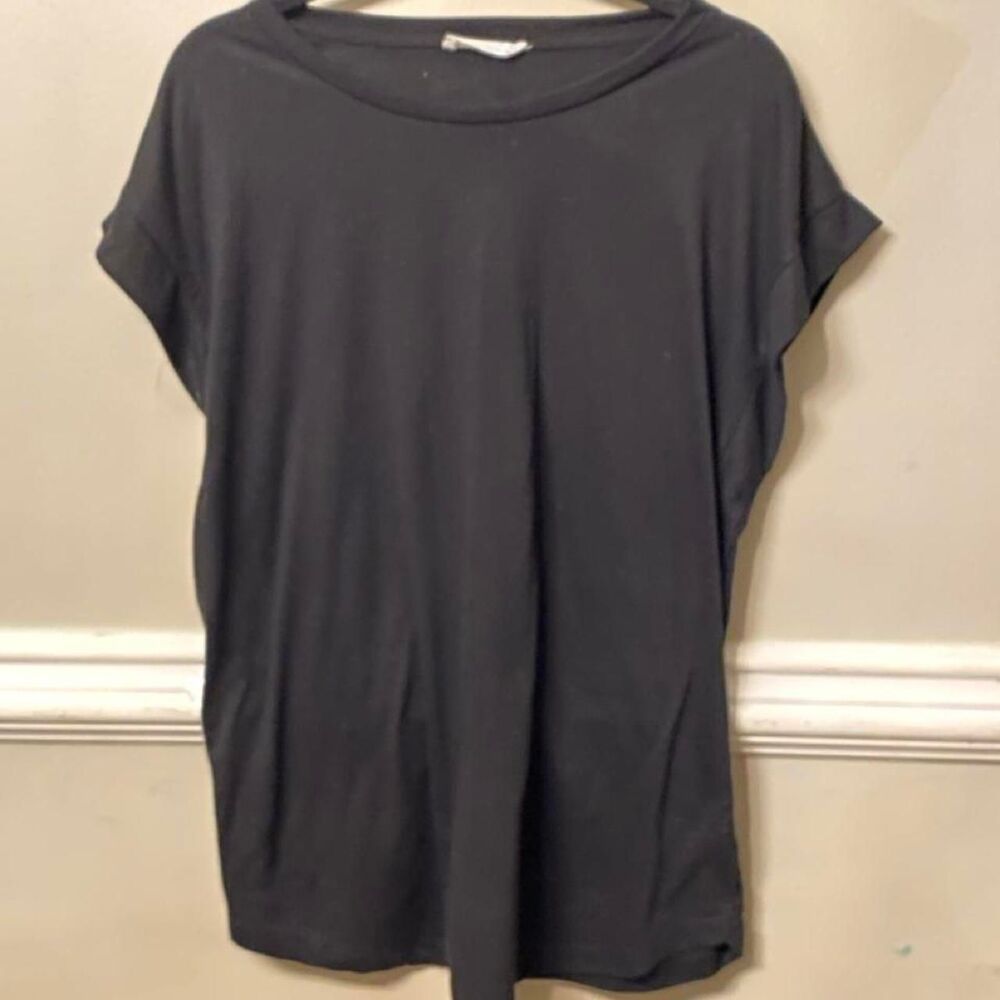 Primark Women's Black and Grey T-shirt